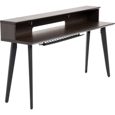 ACCESORIO CÓMPUTO GATOR ELITE FURNITURE SERIES 88-NOTE KEYBOARD TABLE DARK WALNUT BROWN