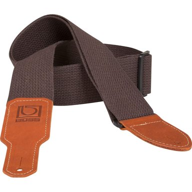 ACCESORIO INSTRUMENTOS MUSICALES BOSS BSC-20-BRN 2' WIDE COTTON INSTRUMENT STRAP (BROWN)