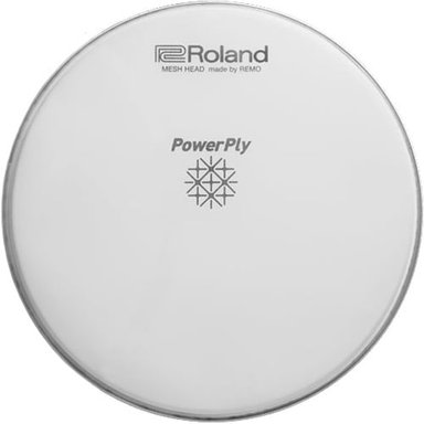 ACCESORIO INSTRUMENTOS MUSICALES ROLAND POWERPLY MH2 SERIES MESH HEAD FOR V-DRUM / ACOUSTIC DRUMS (16')
