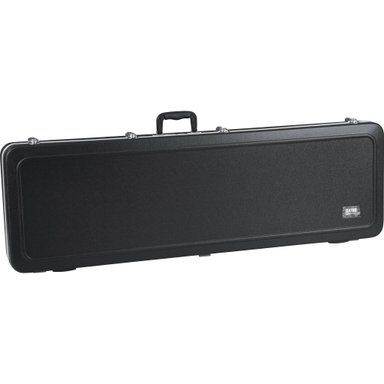 GATOR GC-BASS-LED GC SERIES DELUXE MOLDED CASE WITH BUILT-IN LED LIGHT FOR ELECTRIC BASS GUITARS (BLACK)