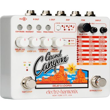 ACCESORIO INSTRUMENTOS MUSICALES ELECTRO-HARMONIX GRAND CANYON DELAY AND LOOPER PEDAL FOR ELECTRIC GUITARISTS