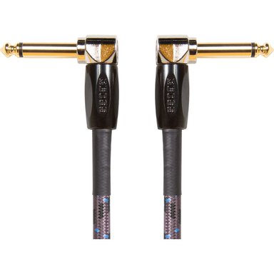 ACCESORIO INSTRUMENTOS MUSICALES BOSS BIC-PC-3 INSTRUMENT CABLES WITH RIGHT-ANGLE 1/4' CONNECTORS (6', 3-PACK)