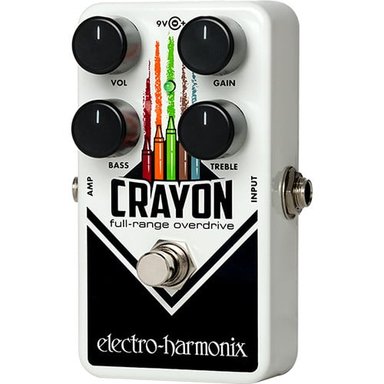 ACCESORIO INSTRUMENTOS MUSICALES ELECTRO-HARMONIX CRAYON 69 FULL-RANGE OVERDRIVE PEDAL WITH BASS AND TREBLE CONTROLS