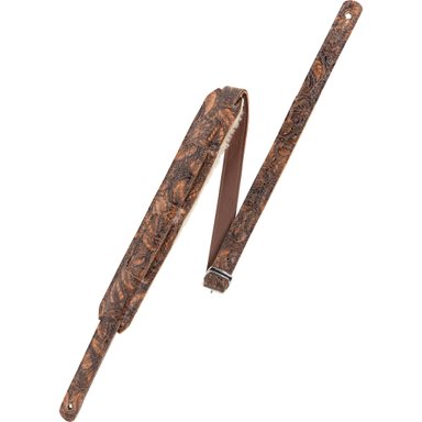 ACCESORIO INSTRUMENTOS MUSICALES GATOR REINER DELUXE SADDLE-STYLE STRAP (BROWN)