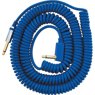 ACCESORIO INSTRUMENTOS MUSICALES VOX VCC VINTAGE COILED CABLE (29.5', BLUE)