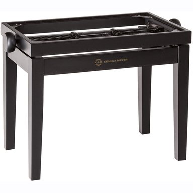 ACCESORIO INSTRUMENTOS MUSICALES K&M KYM 13700 PIANO BENCH WOODEN FRAME WITH BLACK MATTE FINISH