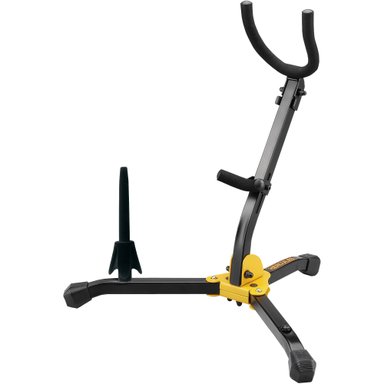 ACCESORIO INSTRUMENTOS MUSICALES HERCULES STANDS ALTO/TENOR SAXOPHONE STAND WITH DELUXE VELVET PEG FOR CLARINET/FLUTE