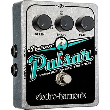 ACCESORIO INSTRUMENTOS MUSICALES ELECTRO-HARMONIX STEREO PULSAR VARIABLE SHAPE TREMOLO PEDAL
