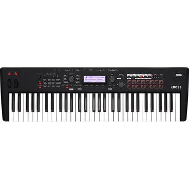 ACCESORIO INSTRUMENTOS MUSICALES KORG KROSS 2 61-KEY SYNTHESIZER WORKSTATION (SUPER MATTE BLACK)