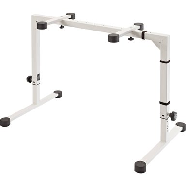 ACCESORIO INSTRUMENTOS MUSICALES K&M KYM 18810 OMEGA TABLE-STYLE KEYBOARD STAND (WHITE)
