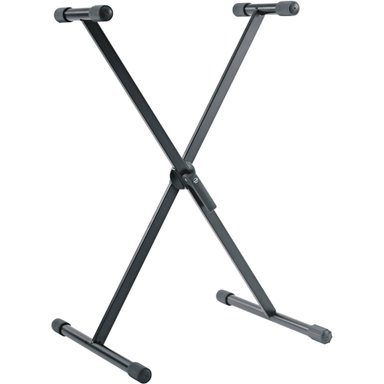 ACCESORIO INSTRUMENTOS MUSICALES K&M KYM 18930 KEYBOARD STAND, X STYLE (BLACK)