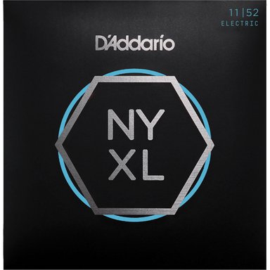 D'ADDARIO NYXL1152 MEDIUM TOP / HEAVY BOTTOM NYXL NICKEL WOUND ELECTRIC GUITAR STRINGS (6-STRING SET, 11 - 52)