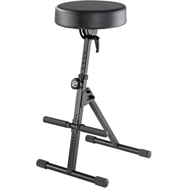 ACCESORIO INSTRUMENTOS MUSICALES K&M KYM 14061 PERFORMER/MUSICIANS STOOL WITH PNEUMATIC LIFT (BLACK)