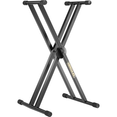 ACCESORIO INSTRUMENTOS MUSICALES HERCULES STANDS EZ-LOK DOUBLE-X KEYBOARD STAND