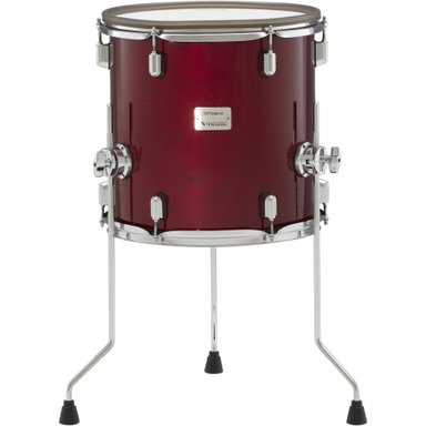 ACCESORIO INSTRUMENTOS MUSICALES ROLAND V-DRUMS ACOUSTIC DESIGN 14' FLOOR TOM PAD (GLOSS CHERRY)