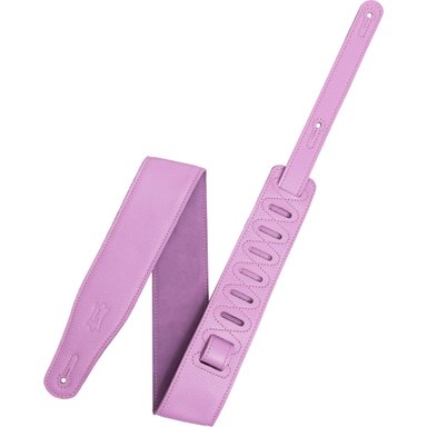 ACCESORIO INSTRUMENTOS MUSICALES GATOR PASTEL GARMENT LEATHER GUITAR STRAP (SPRING ORCHID)