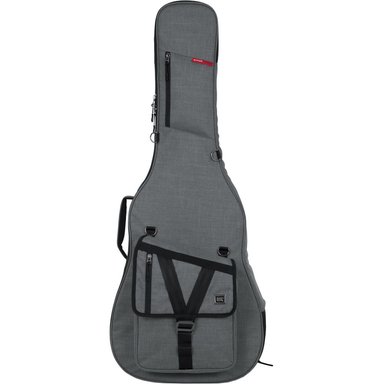 ACCESORIO INSTRUMENTOS MUSICALES GATOR TRANSIT SERIES GIG BAG FOR ACOUSTIC GUITAR (LIGHT GRAY)