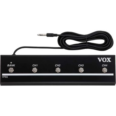 ACCESORIO INSTRUMENTOS MUSICALES VOX VFS-5 FIVE-BUTTON FOOTSWITCH FOR SELECT VT SERIES AMPLIFIERS
