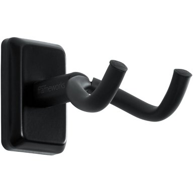 ACCESORIO INSTRUMENTOS MUSICALES GATOR WALL-MOUNTED GUITAR HANGER WITH BLACK MOUNTING PLATE