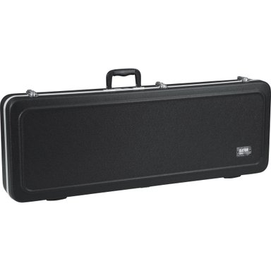GATOR GC-ELECTRIC-LED GC SERIES DELUXE MOLDED CASE WITH BUILT-IN LED LIGHT FOR ELECTRIC GUITARS (BLACK)