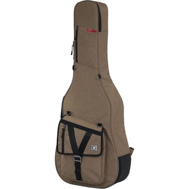 ACCESORIO INSTRUMENTOS MUSICALES GATOR TRANSIT SERIES GIG BAG FOR ACOUSTIC GUITAR (TAN)