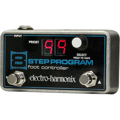 ACCESORIO INSTRUMENTOS MUSICALES ELECTRO-HARMONIX 8-STEP REMOTE PRESET FOOT CONTROLLER FOR 8-STEP PROGRAM PEDAL