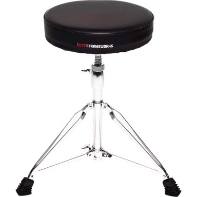 ACCESORIO INSTRUMENTOS MUSICALES GATOR FRAMEWORKS ROUND-TOP DRUM THRONE WITH SPINDLE ADJUSTMENT