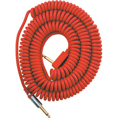 ACCESORIO INSTRUMENTOS MUSICALES VOX VCC VINTAGE COILED CABLE (29.5', RED)