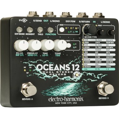 ACCESORIO INSTRUMENTOS MUSICALES ELECTRO-HARMONIX OCEANS 12 DUAL STEREO REVERB