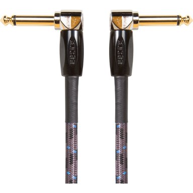 ACCESORIO INSTRUMENTOS MUSICALES BOSS BIC-1AA INSTRUMENT PATCH/PEDAL CABLE WITH RIGHT-ANGLE 1/4' CONNECTORS (1')