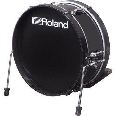 ACCESORIO INSTRUMENTOS MUSICALES ROLAND KD-180L-BK V-DRUMS ACOUSTIC DESIGN 18' KICK DRUM PAD