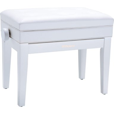ACCESORIO INSTRUMENTOS MUSICALES ROLAND RPB-400 PIANO BENCH WITH CUSHIONED SEAT (SATIN WHITE)