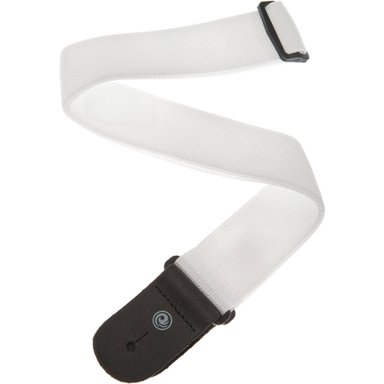 ACCESORIO INSTRUMENTOS MUSICALES D'ADDARIO POLYPROPYLENE 2' GUITAR STRAP (WHITE)