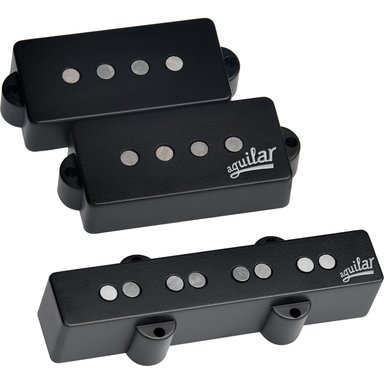 ACCESORIO INSTRUMENTOS MUSICALES AGUILAR 4PJHCSET 4-STRING VINTAGE-STYLE PU COMBO PICKUP SET