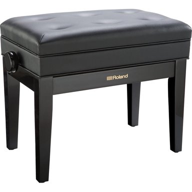 ACCESORIO INSTRUMENTOS MUSICALES ROLAND RPB-400 PIANO BENCH WITH CUSHIONED SEAT (POLISHED EBONY)