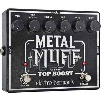 ACCESORIO INSTRUMENTOS MUSICALES ELECTRO-HARMONIX METAL MUFF DISTORTION PEDAL WITH TOP BOOST