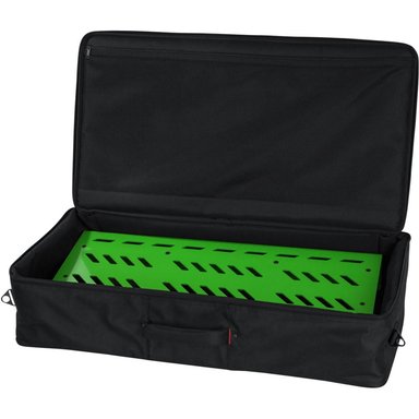 ACCESORIO INSTRUMENTOS MUSICALES GATOR ALUMINUM PEDALBOARD WITH CARRY CASE (GREEN, EXTRA LARGE)