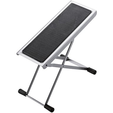 ACCESORIO INSTRUMENTOS MUSICALES K&M KYM 14670 HEIGHT-ADJUSTABLE FOOTREST (NICKEL-COLORED)