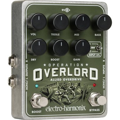 ACCESORIO INSTRUMENTOS MUSICALES ELECTRO-HARMONIX OPERATION OVERLORD - STEREO MULTI-INSTRUMENTAL OVERDRIVE PEDAL