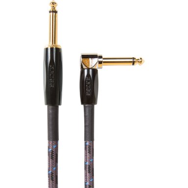 ACCESORIO INSTRUMENTOS MUSICALES BOSS BIC-10A INSTRUMENT CABLE, STRAIGHT TO RIGHT-ANGLE 1/4' CONNECTORS (10')