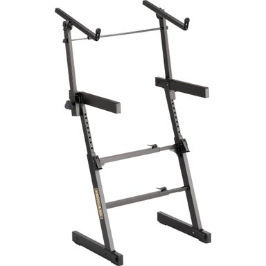 ACCESORIO INSTRUMENTOS MUSICALES HERCULES STANDS AUTO-LOCK Z-STYLE KEYBOARD STAND WITH EZ-LOK TIER
