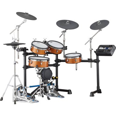 ACCESORIO INSTRUMENTOS MUSICALES YAMAHA DTX8K-M ELECTRONIC DRUM KIT WITH WOOD-SHELL MESH PADS AND DTX-PRO DRUM MODULE (REAL WOOD)