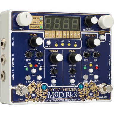 ACCESORIO INSTRUMENTOS MUSICALES ELECTRO-HARMONIX MOD REX POLYRHYTHMIC MODULATOR PEDAL