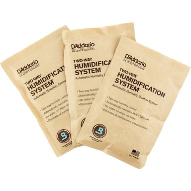 ACCESORIO INSTRUMENTOS MUSICALES D'ADDARIO TWO-WAY HUMIDIFICATION SYSTEM REPLACEMENT PACKETS (3-PACK)