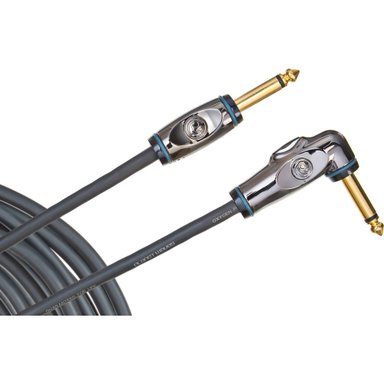 ACCESORIO INSTRUMENTOS MUSICALES D'ADDARIO CIRCUIT BREAKER INSTRUMENT CABLE WITH RIGHT-ANGLE PLUG (20')