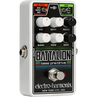 PEDAL ELECTRO-HARMONIX NANO BATTALION BASS PREAMP AND OVERDRIVE