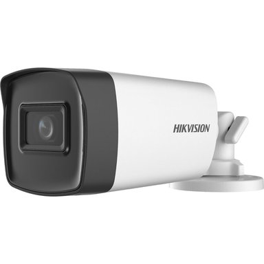 CÁMARA HIKVISION DS-2CE17H0T-IT3F 5MP OUTDOOR ANALOG HD BULLET CON NIGHT VISION Y 2.8MM LENS