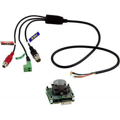 CÁMARA MARSHALL ELECTRONICS 2.5MP FULL HD COLOR BOARD CON CABLE