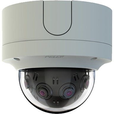 CÁMARA PELCO OPTERA IMM SERIES 12MP OUTDOOR 180° PANORAMIC SURFACE DOME GRAY