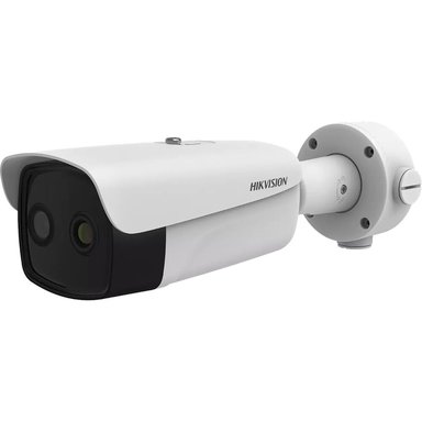 CÁMARA HIKVISION ANTI-CORROSION THERMAL NETWORK BULLET CON 15MM THERMAL Y 4MM OPTICAL LENS
